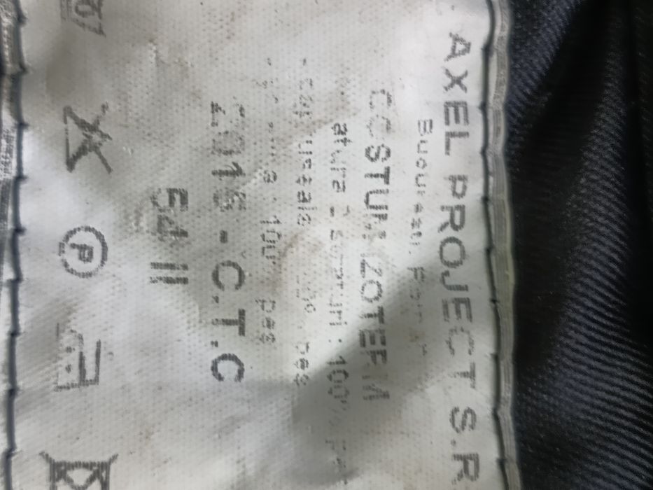 Costum intemperii pompieri