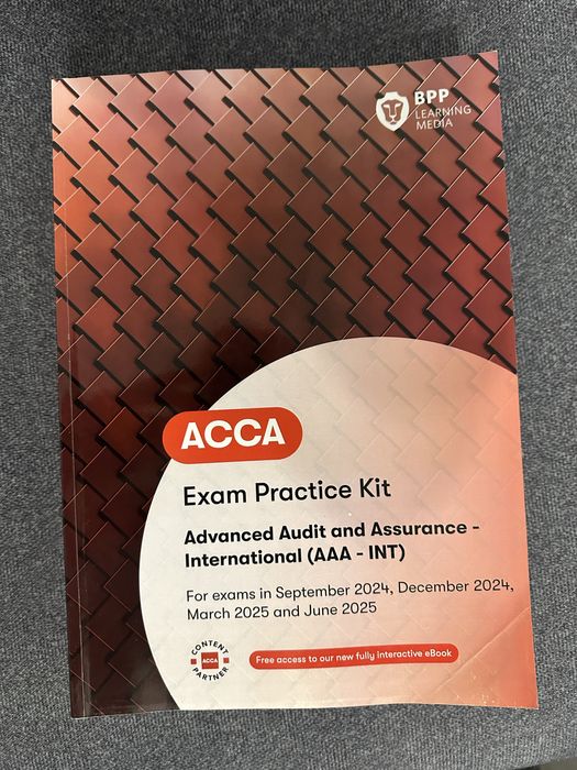 ACCA Advanced Audit and Assurance - International (AAA - INT)