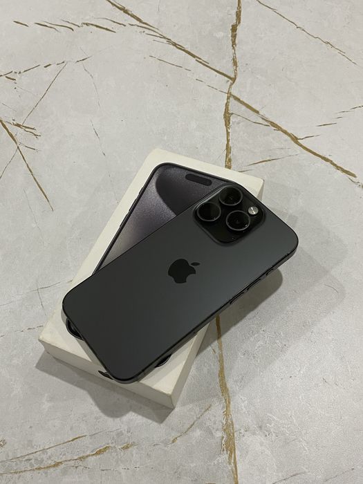 iPhone 15 PRO Black Titanium Айфон 15 ПРО черный титан