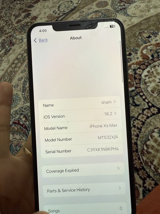 iPhone XS Max 256GB Space Gray