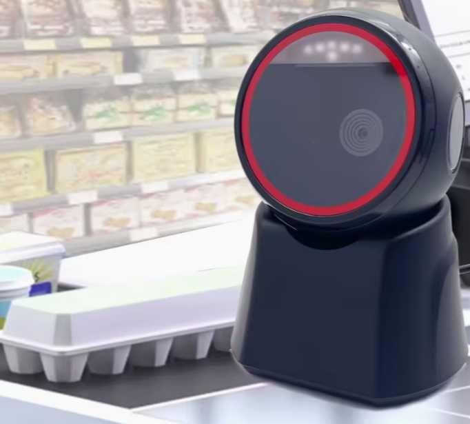 Настолен баркод четец чисто нов