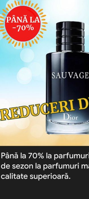 Dior sauvage parfum nou