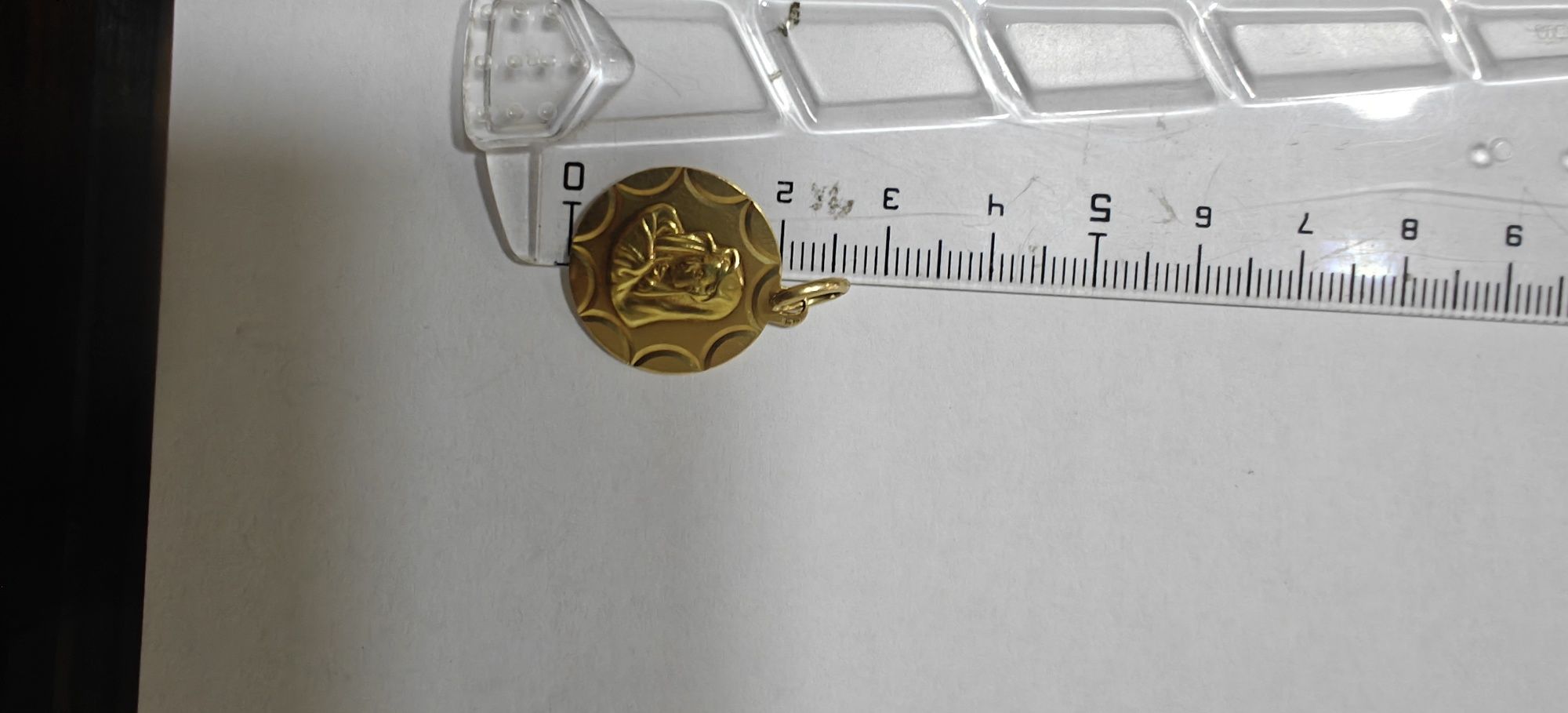 Medalion/iconita aur 18k 3.44gr (r)