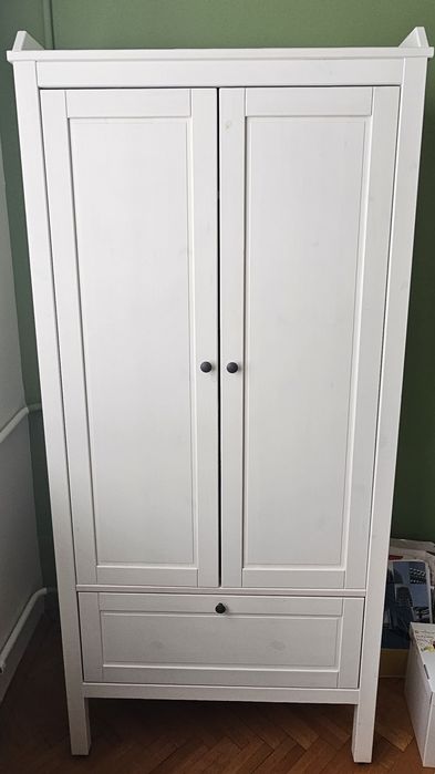 Комплект мебели ИКЕА Sundvik - гардероб, скрин за повиване и кошара