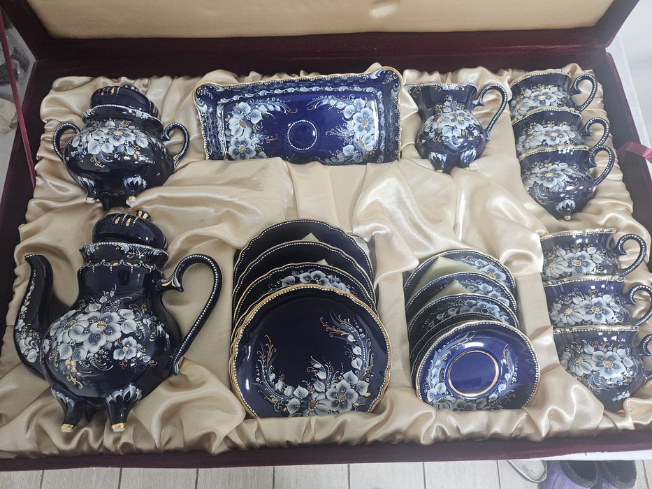 Чайный сервис Гжельский фарфоровый завод