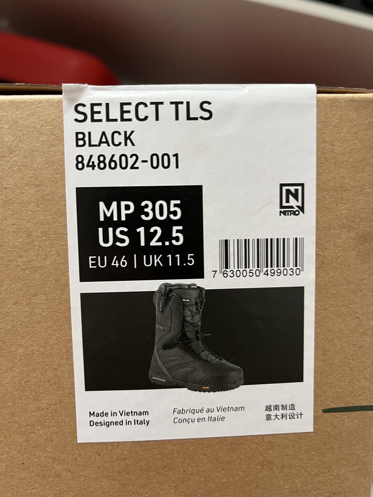 Boots snowboard Nitro Select TLS