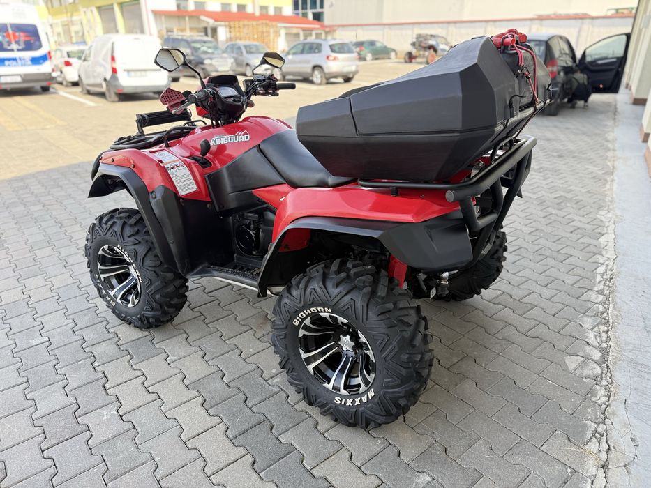 Suzuki KingQuad 750 + Senile Kimpex