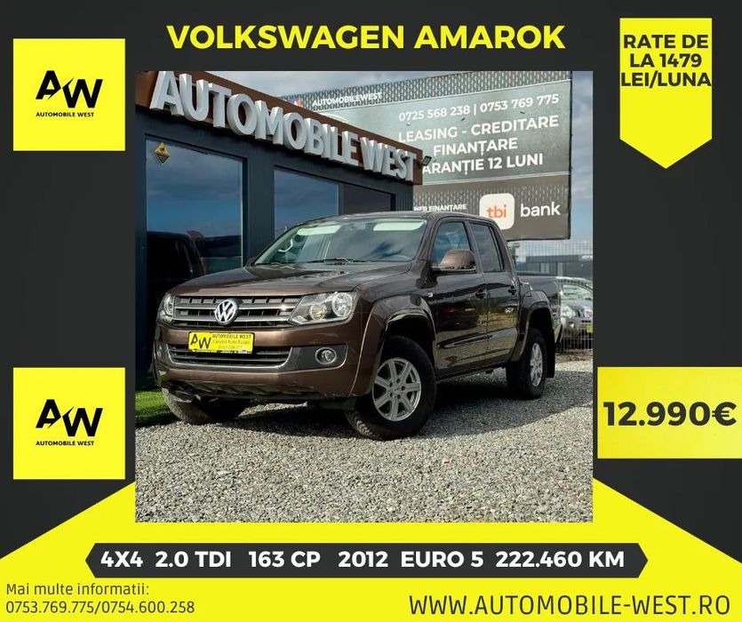 Volkswagen Amarok Volkswagen Amarok Euro 5 4X4