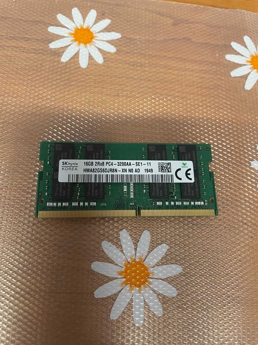 Memorie laptop Sodimm Hynix 16 Gb 3200, 1 x16 Gb, HMA82GS6DJR8N