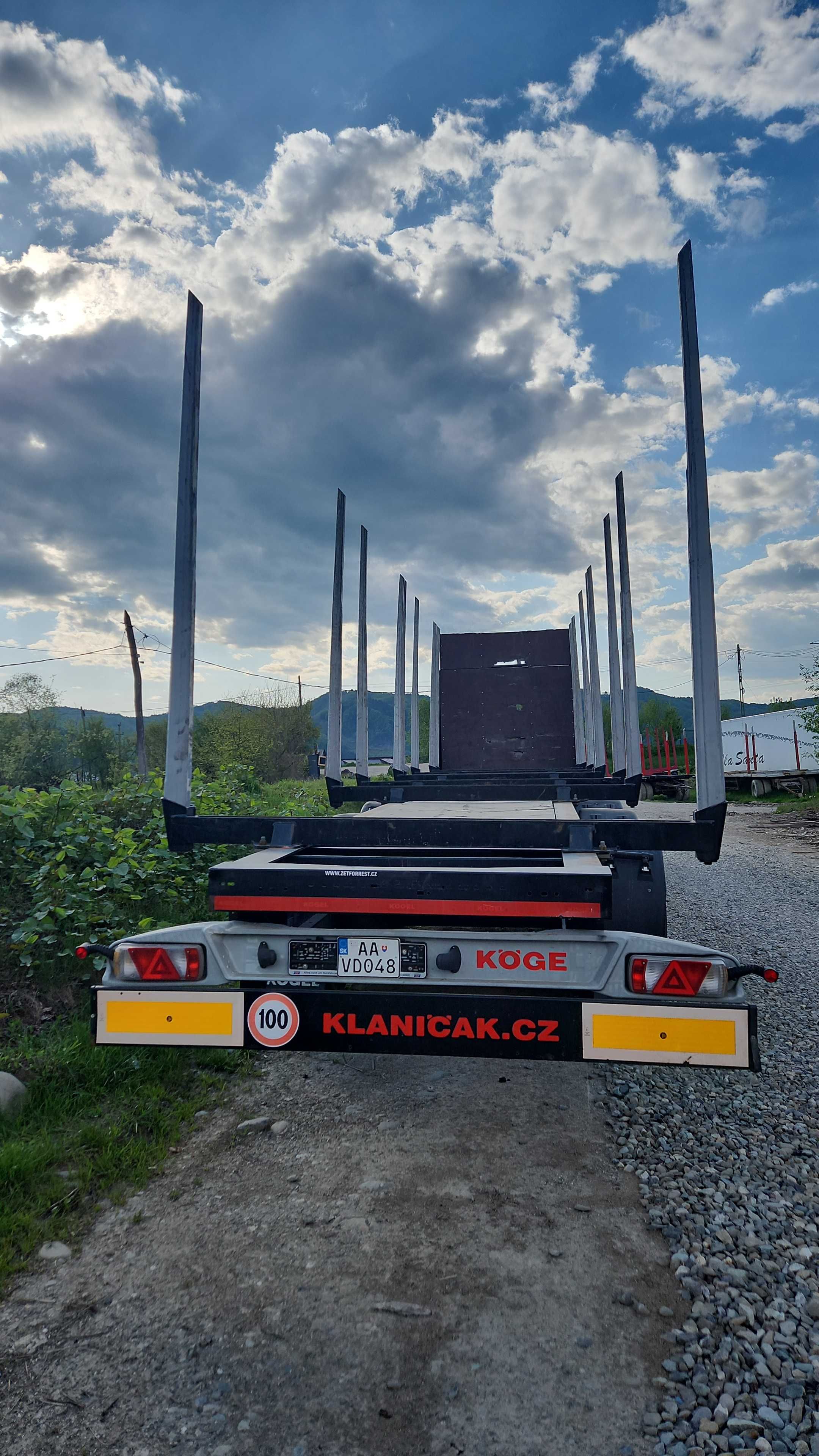 Semiremorca transport lemn sau multe piese din dezmembrări