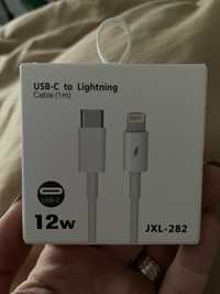 Cablu iphone usb c to lightning