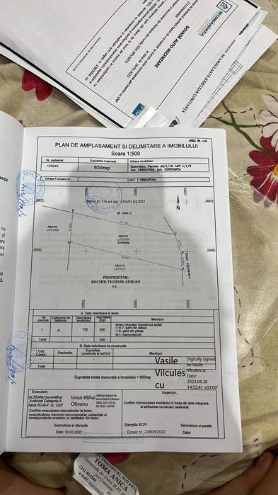 Teren intravilan Cernavoda Prelungirea Seimeni