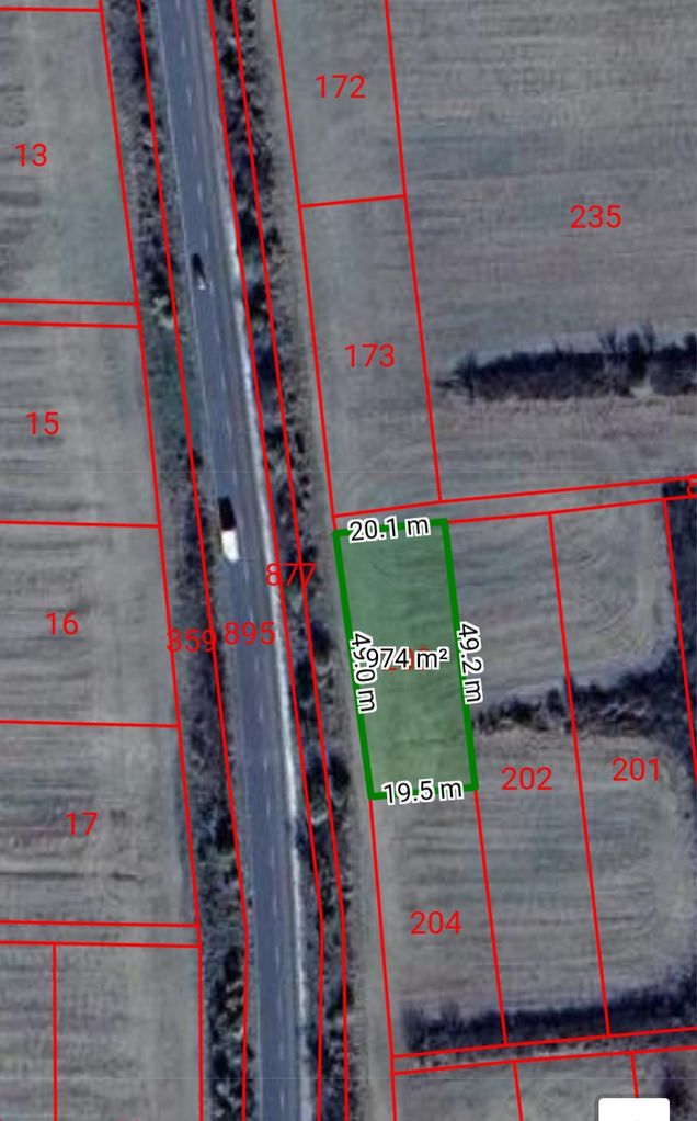 Продава се Парцел в Карлово - 973 кв.м за 52 €/кв.м - Снимка #1