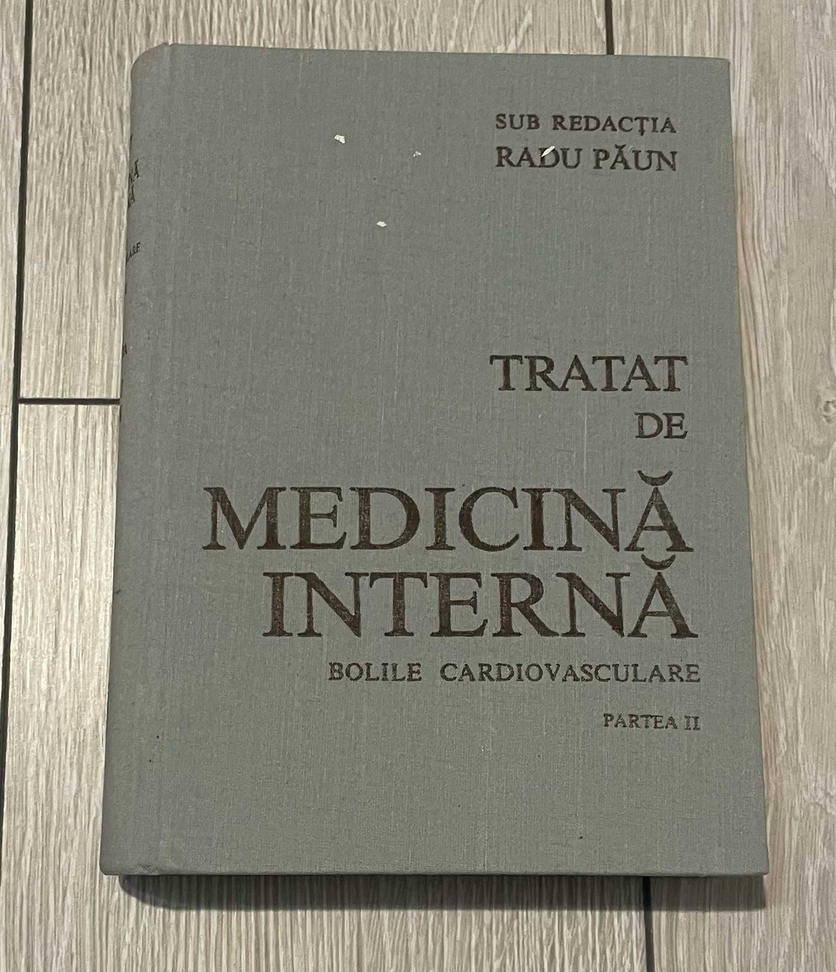 Carte medicină-Tratat de medicină internă- Radu Păun