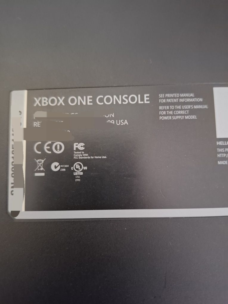 Xbox one console Usa are 512gb