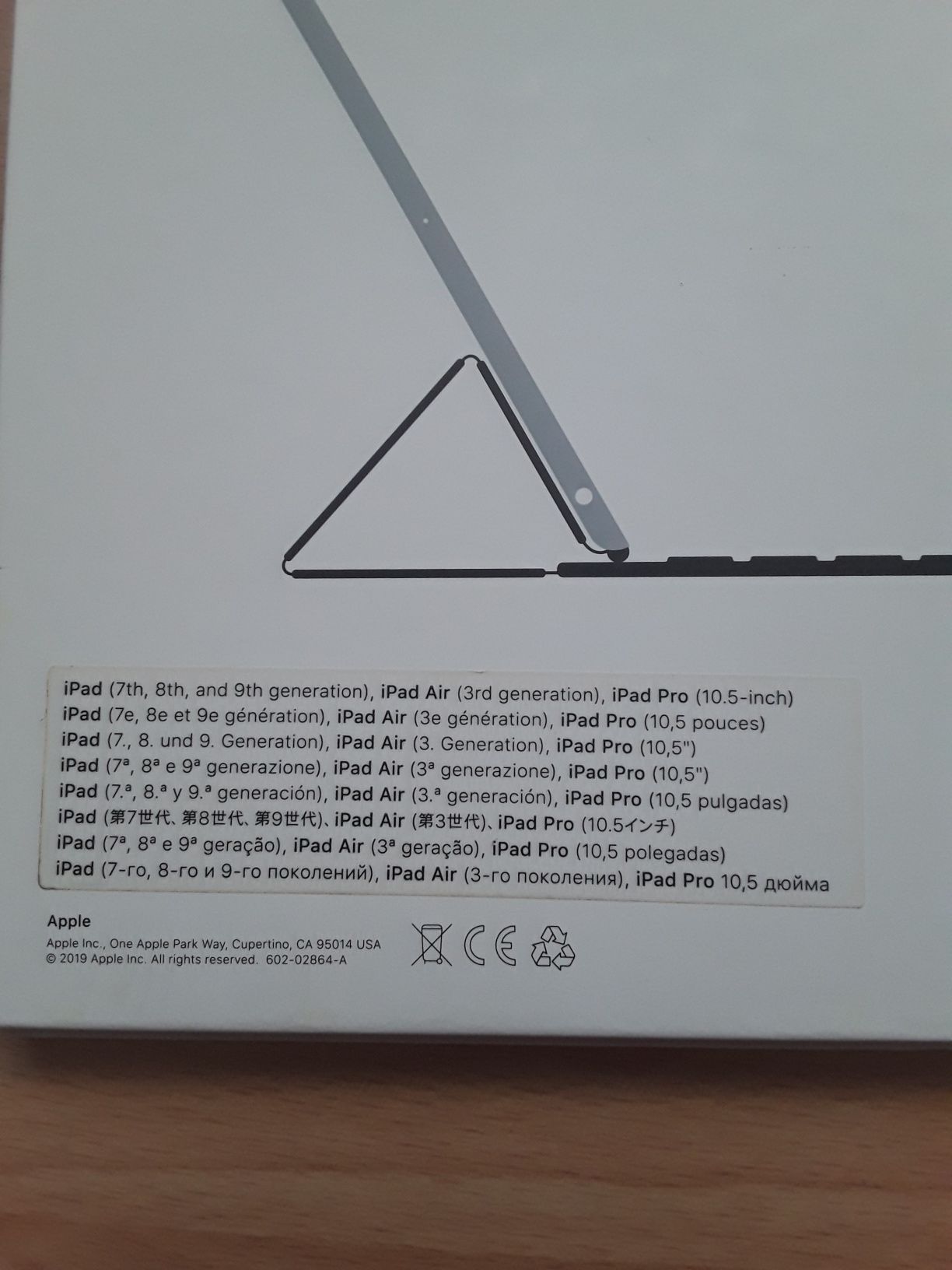 Husa cu tastatura Apple Ipad A1829