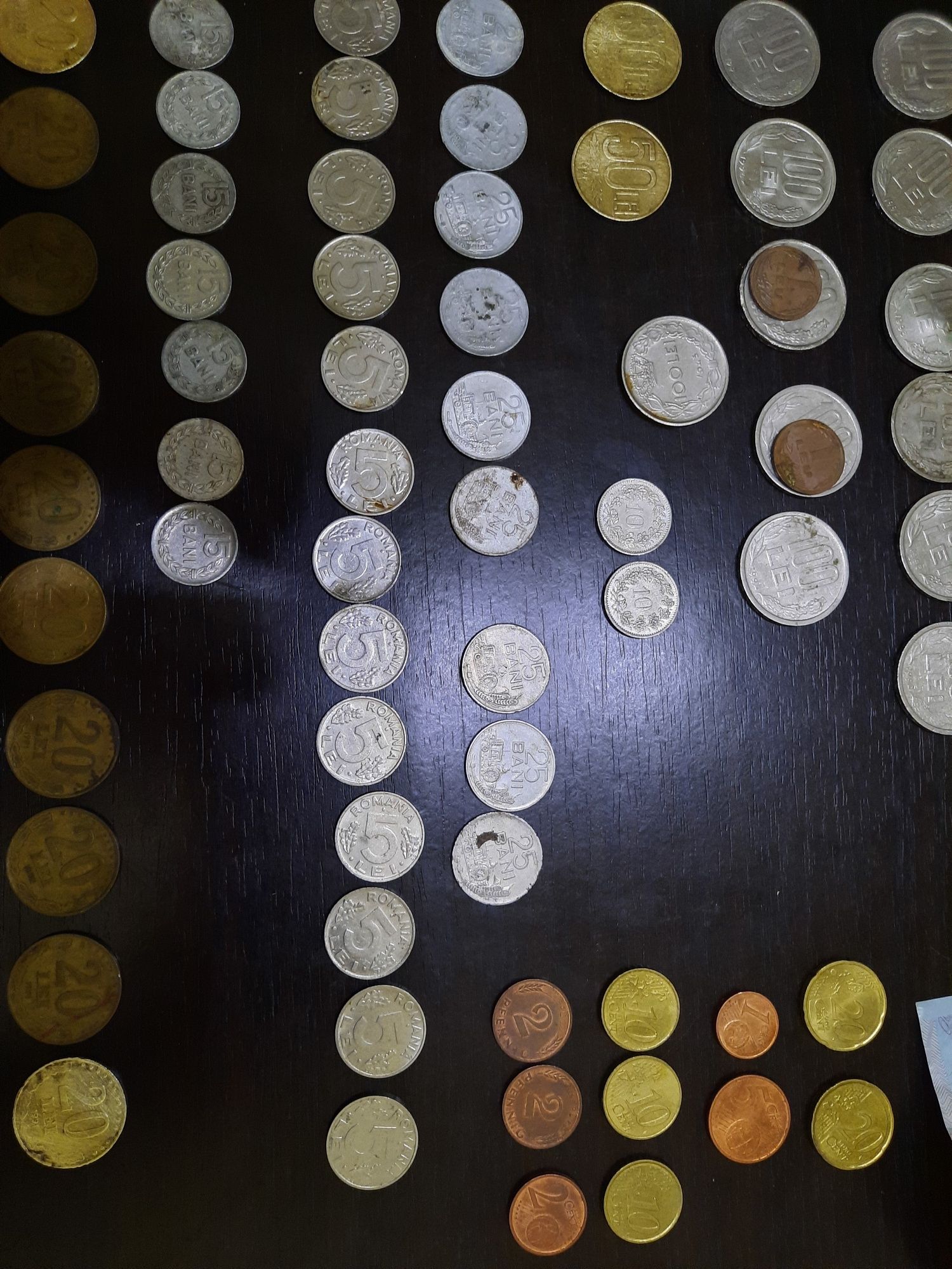 Monede romanesti vechi,Eurocenti, Lire,Bancnote/monede eclipsa, Forint