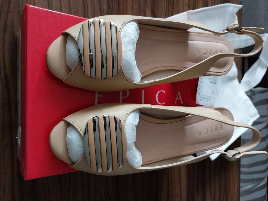 Sandale Epica piele naturala elegante NOI