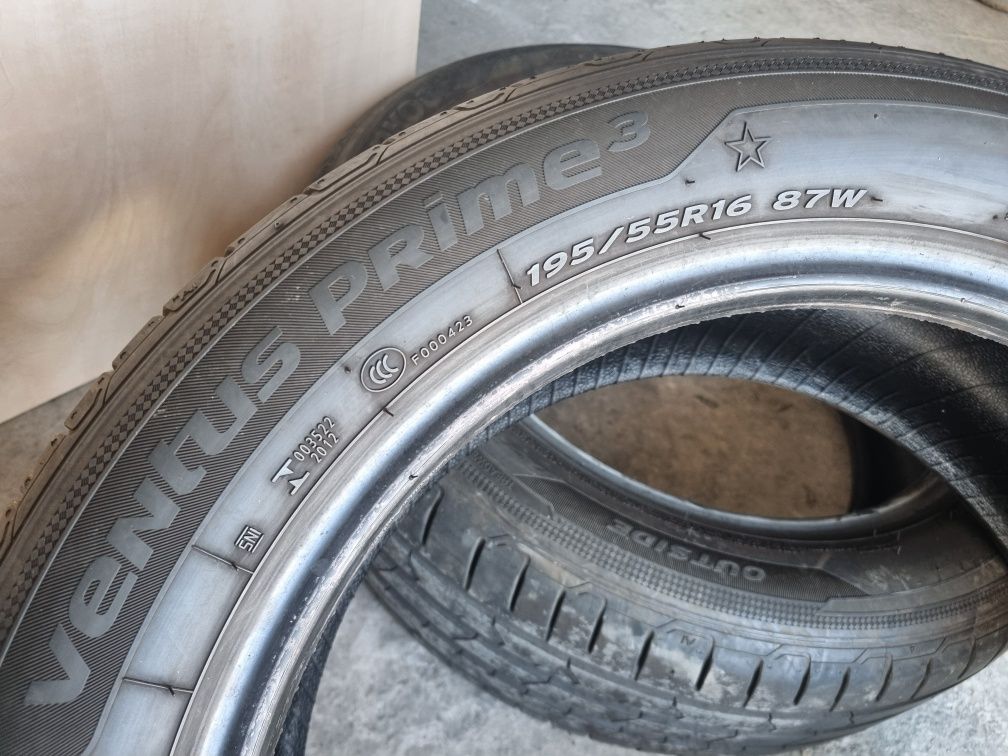 2 x Anvelope vara 195/55/R16 87w Hankook Ventus Prime 3 DOT (4819)