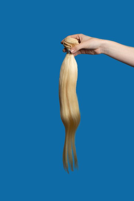 Естествени екстеншъни за коса 
Славянски произход
55 см. – 100 гр.