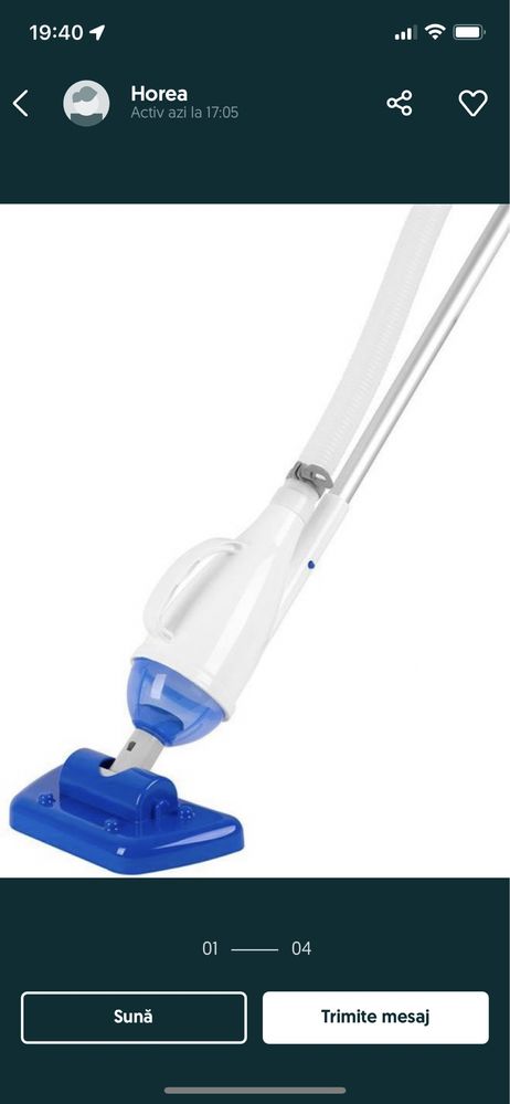 Aspirator de piscina bestway aqua crawl