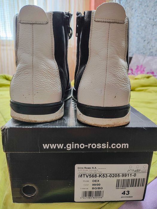 Gino Rossi.Кецове от ест.кожа