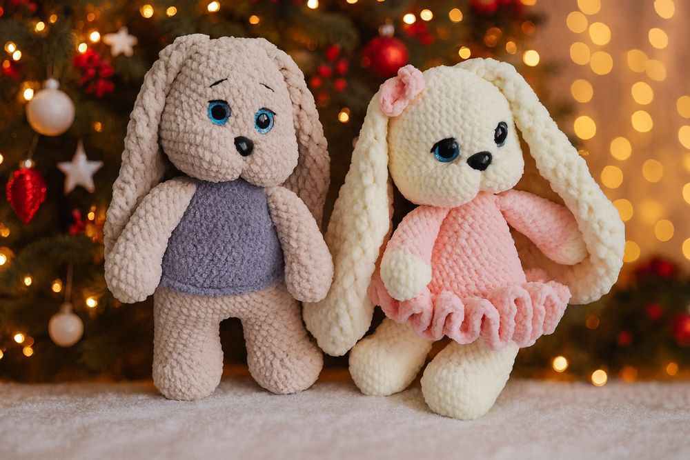 Плетени играчки ръчна изработка