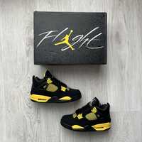 Jordan 4 Retro Thunder / Yellow Thunder 40