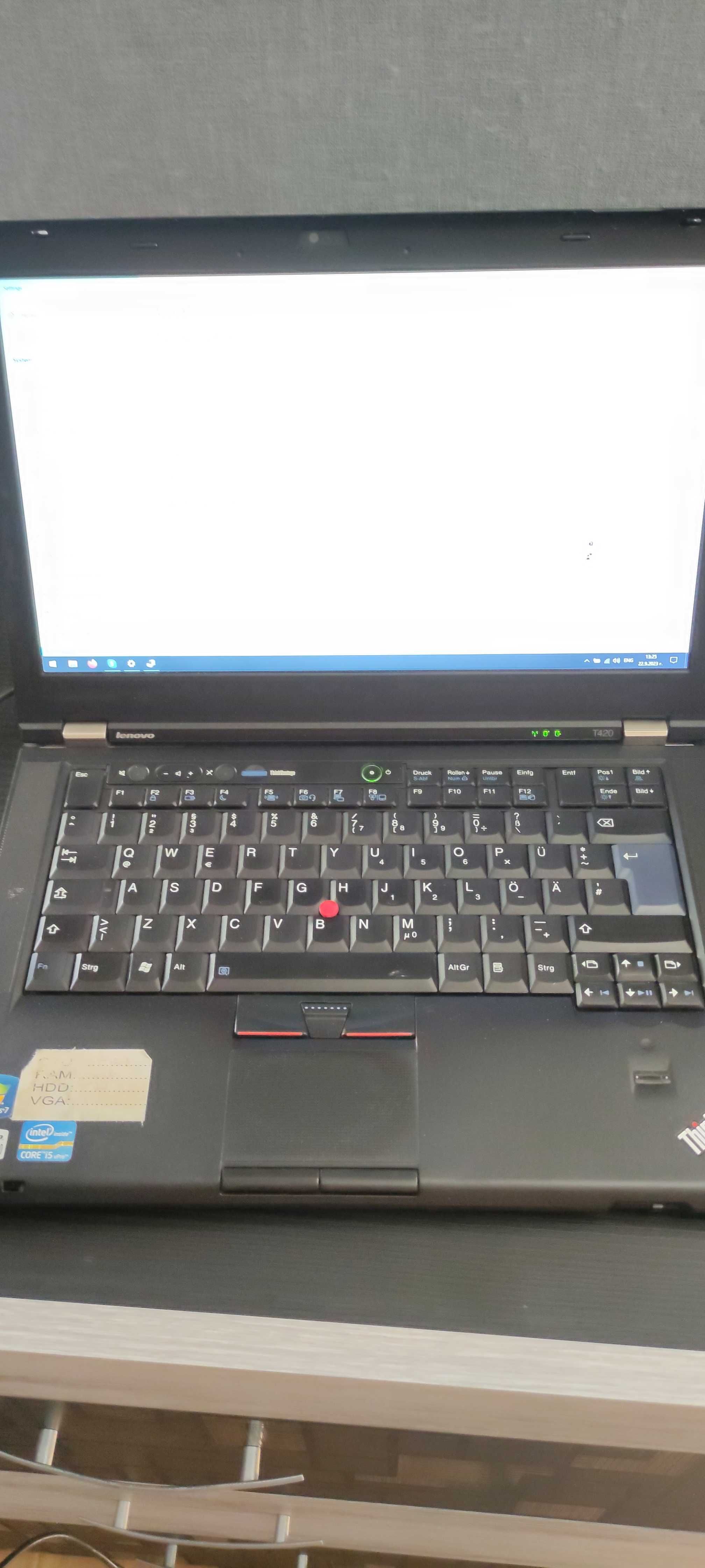 Лаптоп Lenovo ThinkPad t420