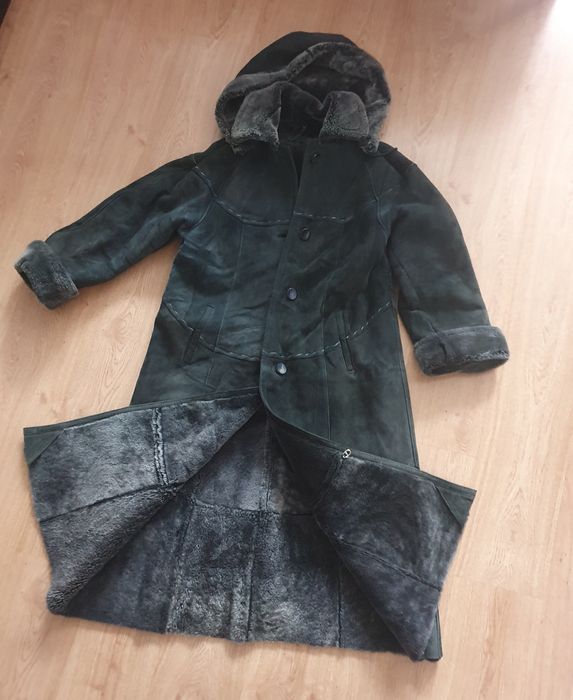 Дублёнка женская длинная 46-48 размер