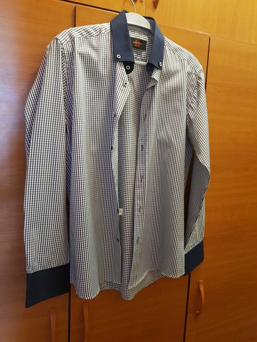 cămașă bărbătească Biente slim fit, mărimea S
