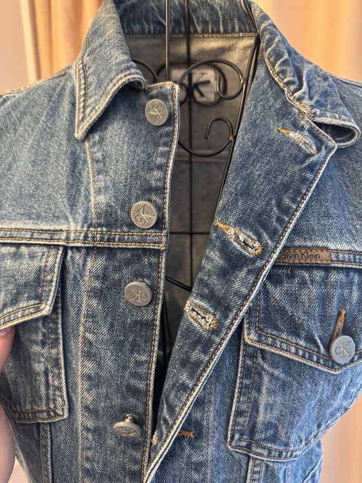 Дънков елек Calvin Klein, кимоно vero moda