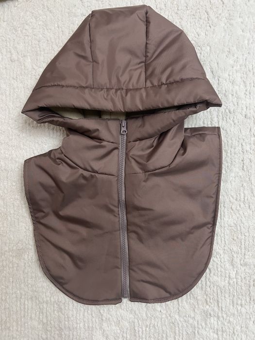 Манишка до -15 очень теплая!