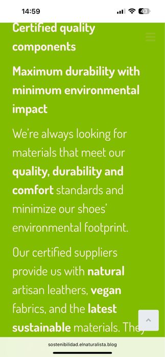 Ghete unisex El Naturalista Vegan, marime 41, doar probate