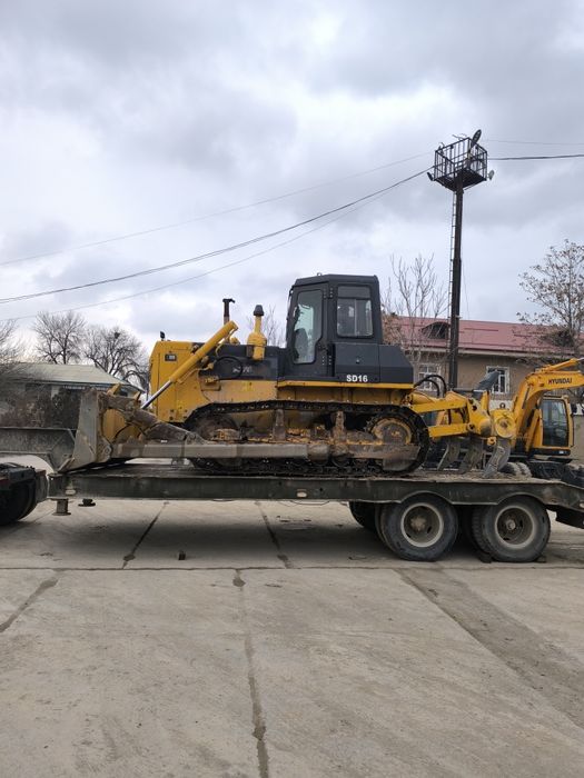 Buldozer 16 xmg ijaraga beriladi texnika xizmatlari