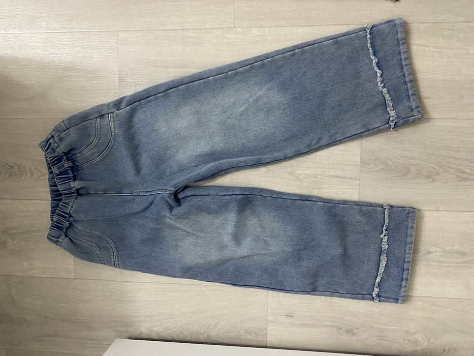 Джинсы теплые рост 140-146