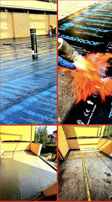 Hidroizolații  / terase  / izolații  / reparații acoperișuri