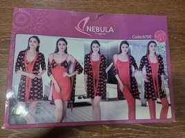Турецкий NEBULA пижама 5 талик набор каробкалари билан как новый