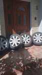 Set 4 jante originale VW cu anvelope 205/55 R16 All Season
