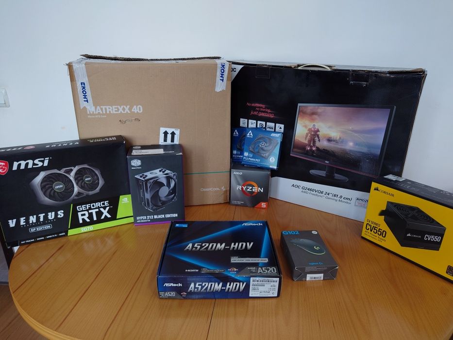 Гейминг компютър Ryzen/RTX/16GB/1TB