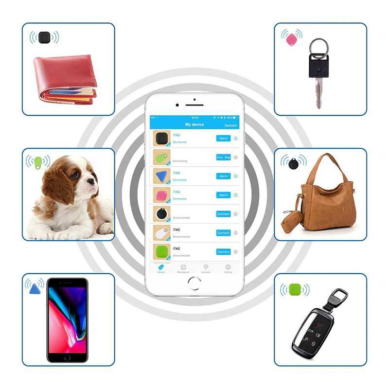 GPS Tracker проследяващо Bluetooth устройство за домашни любимци и др.