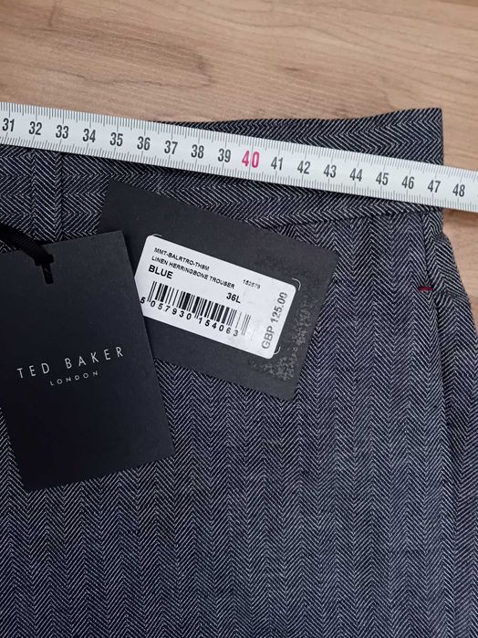 -50% Ted Baker N34-36 памук,лен панталон