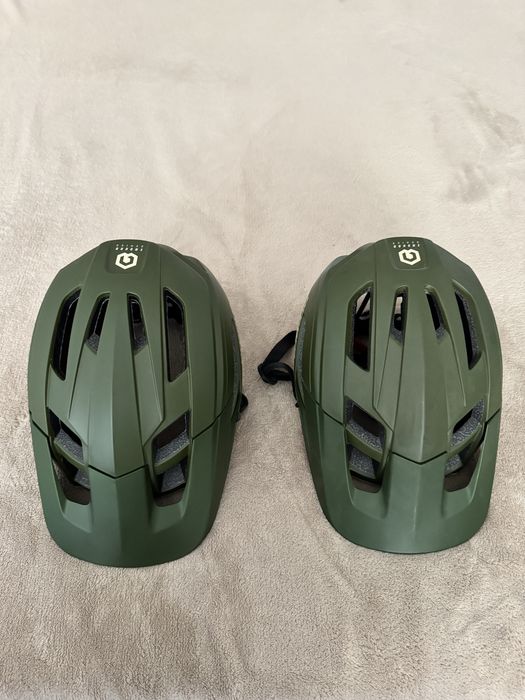 Cască MTB mărimea reglabila - Verde Eucalipt - nouă