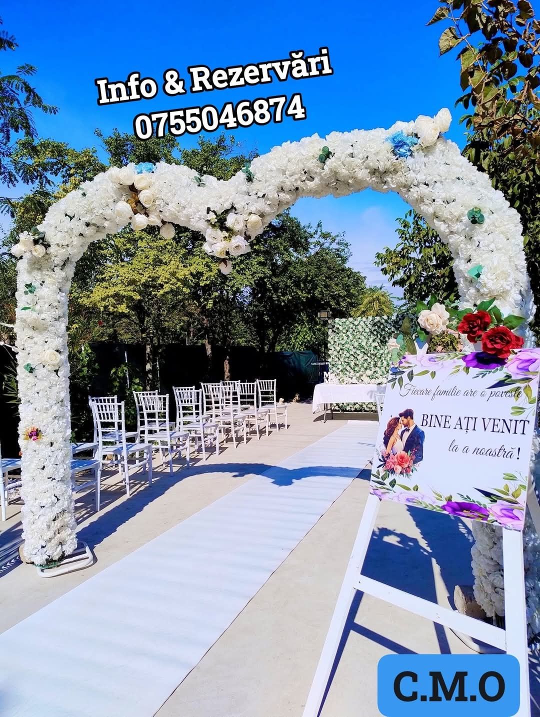 Inchiriez Corturi Mobile Evenimente Nunta Botez Decor Mese Scaune Vese