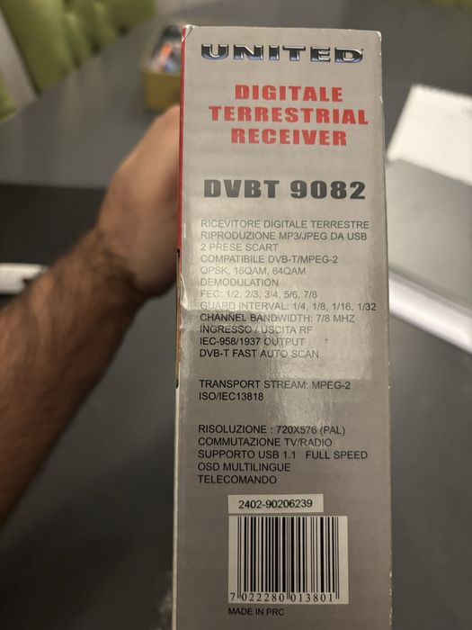 UNITED reciver Dvbt 2