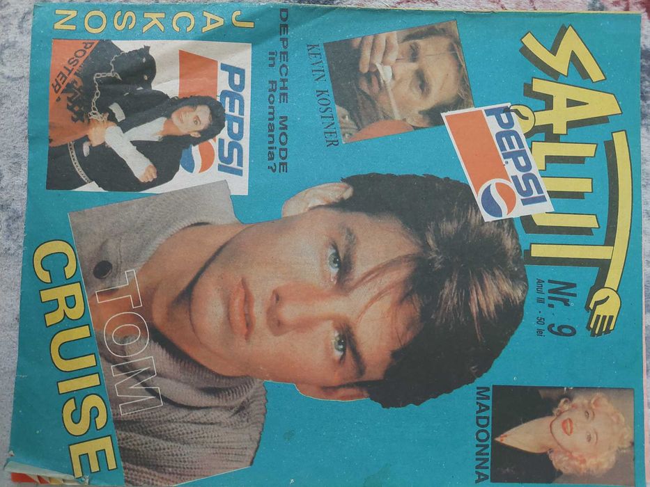 Revista Salut cu Tom Cruise pe coperta nr. 9