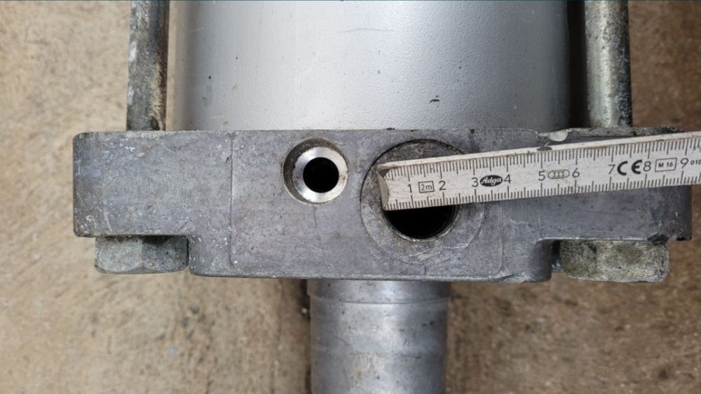 cilindru forta de aluminiu pneumatic presa pe aer hidraulic