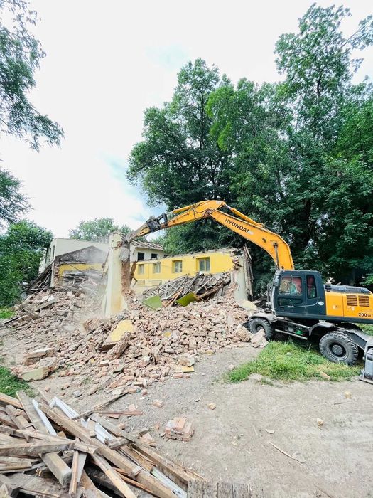 Комплексные демонтажные работы под ключ снос ЖБ конструкции tasyma.kz