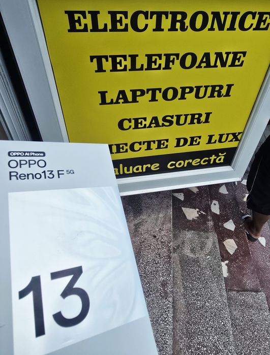 Telefon  Oppo Reno 13 F 5g - 256Gb - 8Gb Ram - android  - Produs NOU