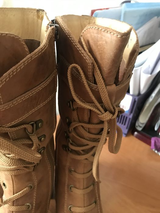 Сапоги кожа оригинал новые 39 размер